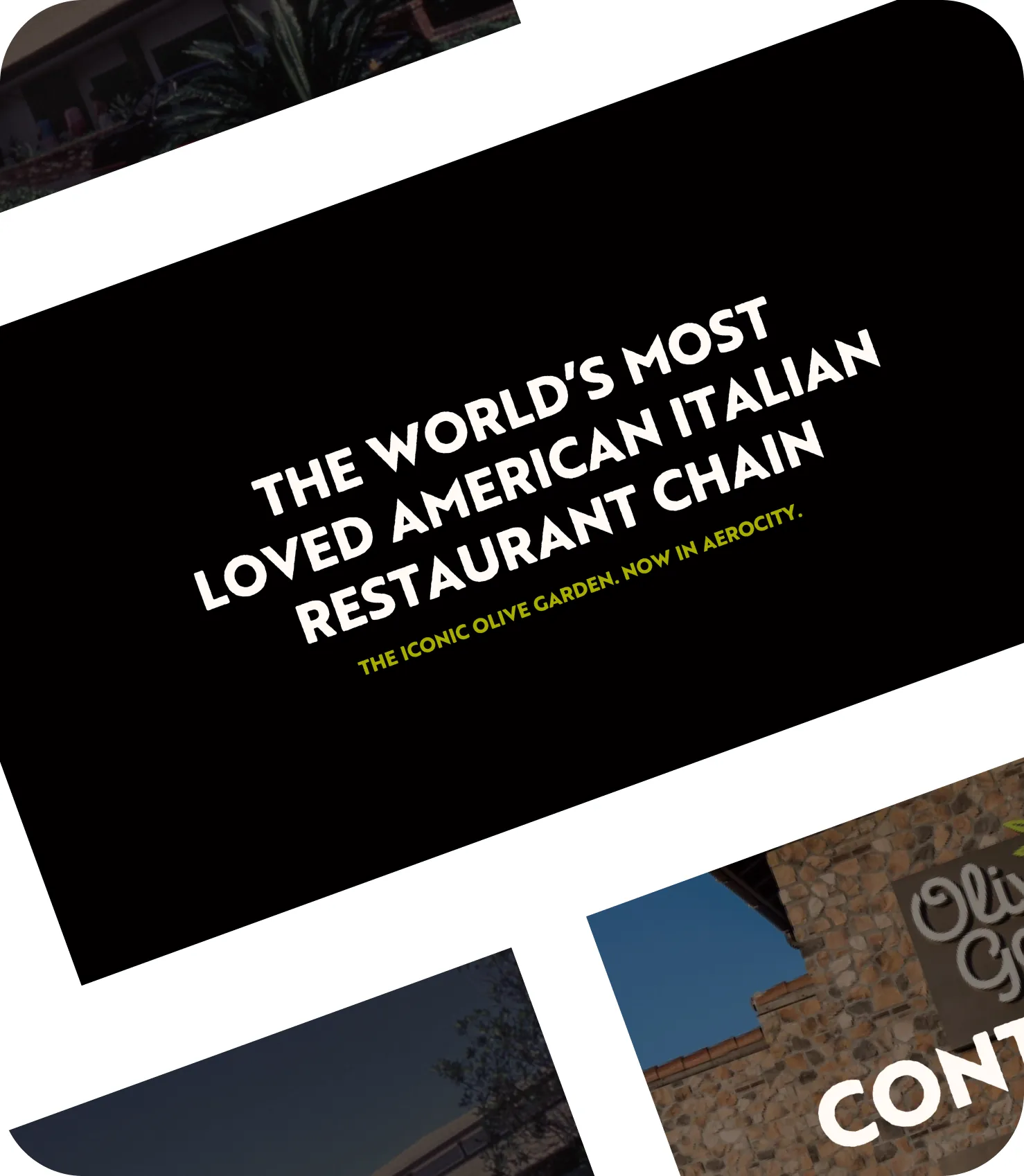 Olive Garden India website pages