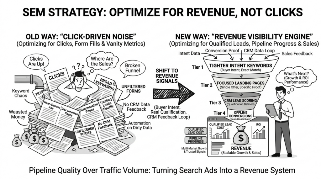 SEM: Where Most Ad Budgets Fail Between Click and Customer