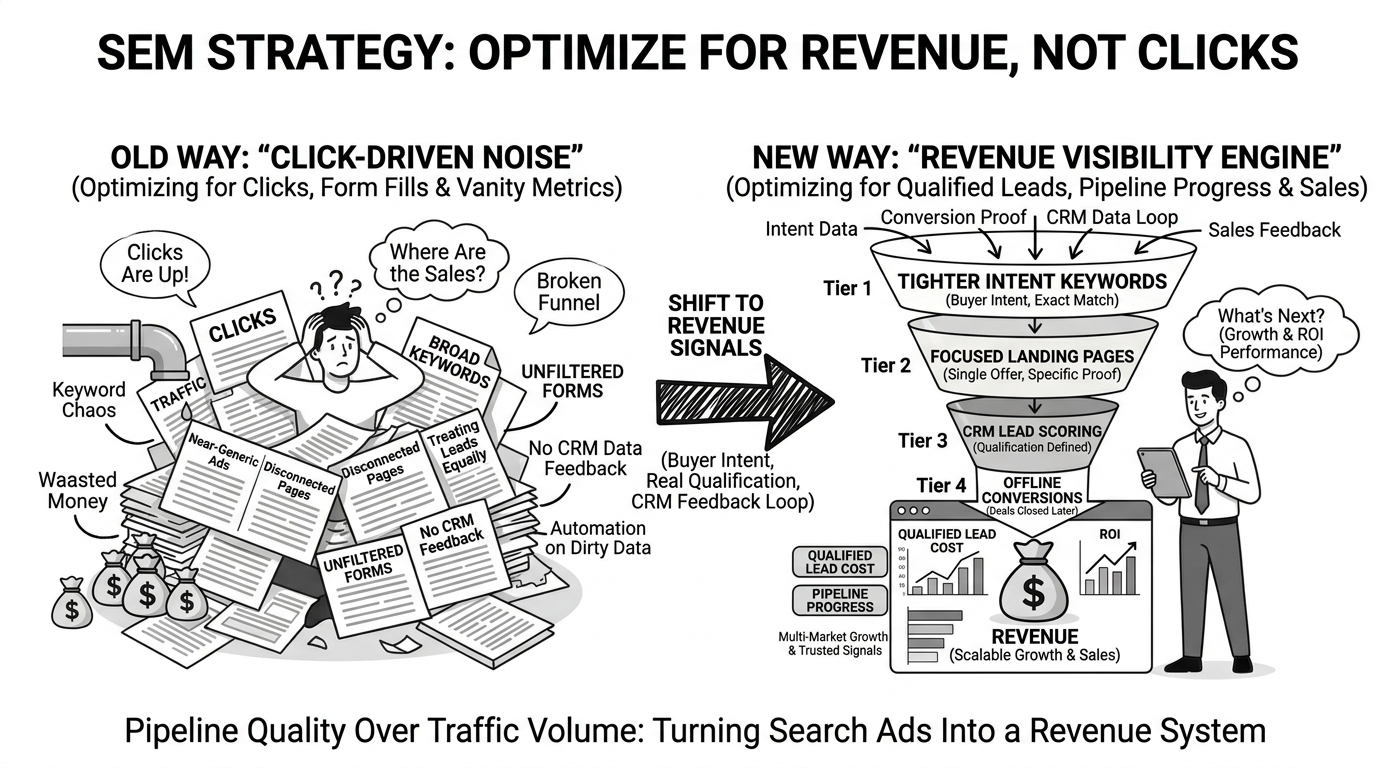 SEM: Where Most Ad Budgets Fail Between Click and Customer